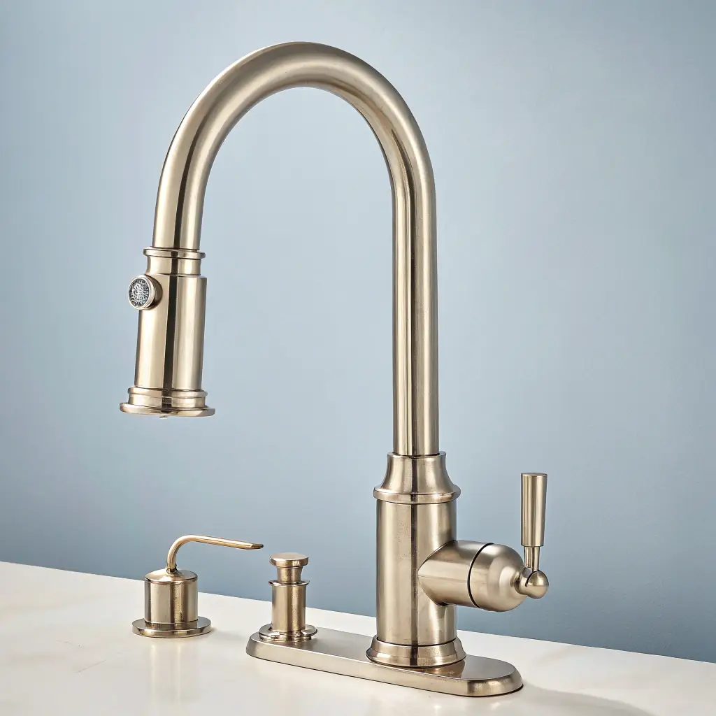 Kohler K-596-CP Pull-Down Kitchen Faucet